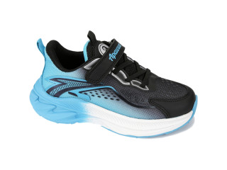 Кроссовки детские Apawwa ABC1873P black-blue 32-37