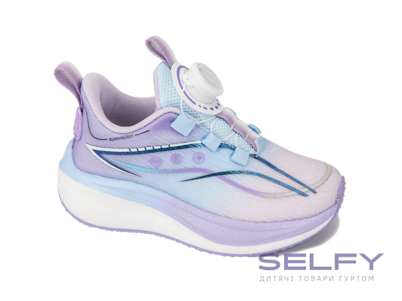 Кросівки дитячі Apawwa ABC2593R purple 30-37, Фото 1