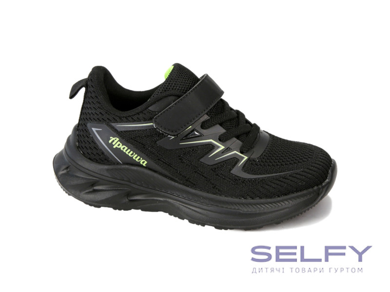 Кросівки дитячі Apawwa ABC0583P black-b 32-37, Фото 1