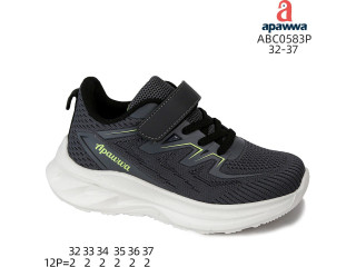 Кроссовки детские Apawwa ABC0583P grey-green 32-37