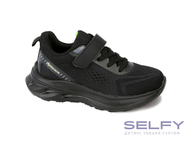 Кросівки дитячі Apawwa ABC0593P black-b 32-37, Фото 1