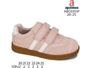 Кроссовки детские Apawwa ABC0351P pink 20-25