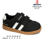 Кросівки дитячі Apawwa ABC0353P black 32-37