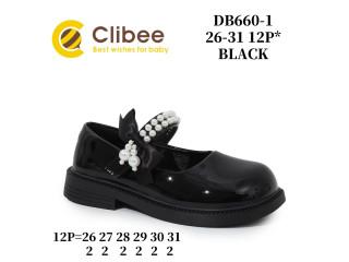 Туфли Clibee DB660-1 black 26-31