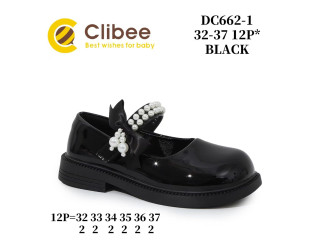 Туфлі Clibee DC662-1 black 32-37