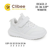 Кросівки дитячі Clibee EC651-2 white 31-36