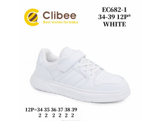 Кросівки дитячі Clibee EC682-1 white 34-39