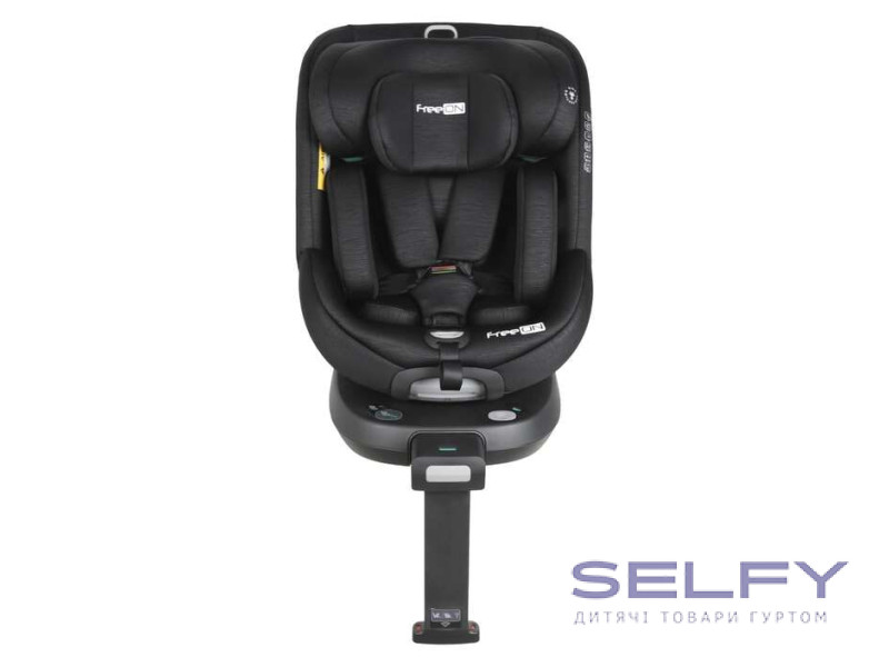 Автокрісло FreeON LOTUS поворотність 360°  i-size 40-125 см, чорний, Фото 1