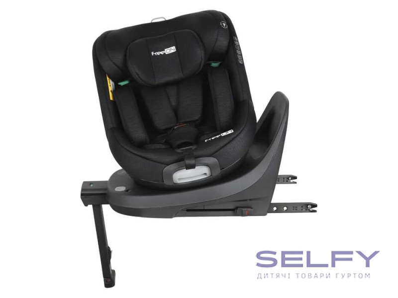 Автокрісло FreeON LOTUS поворотність 360°  i-size 40-125 см, чорний, Фото 6