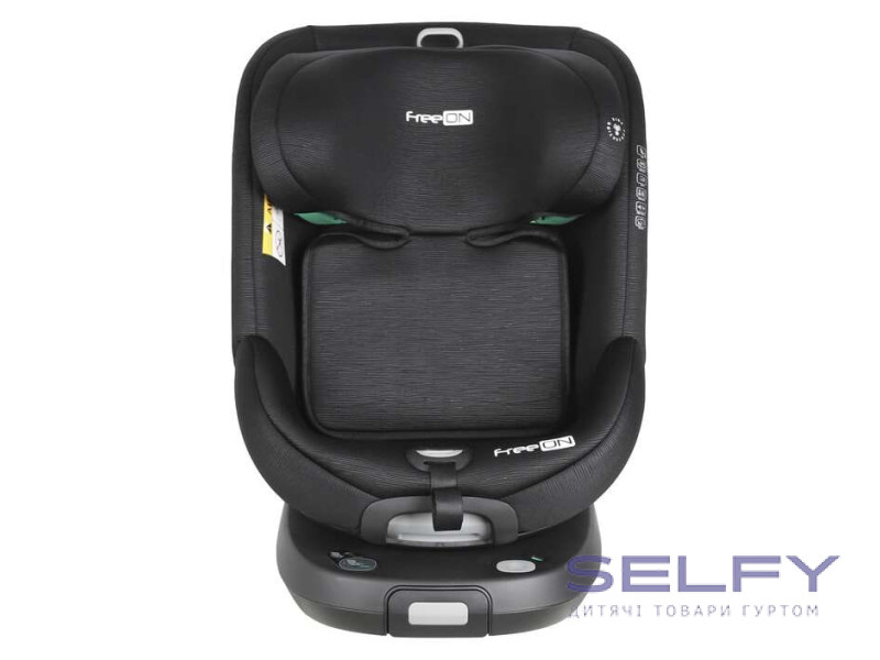 Автокресло FreeON LOTUS поворотность 360° i-size 40-125 см, черный, Фото 4