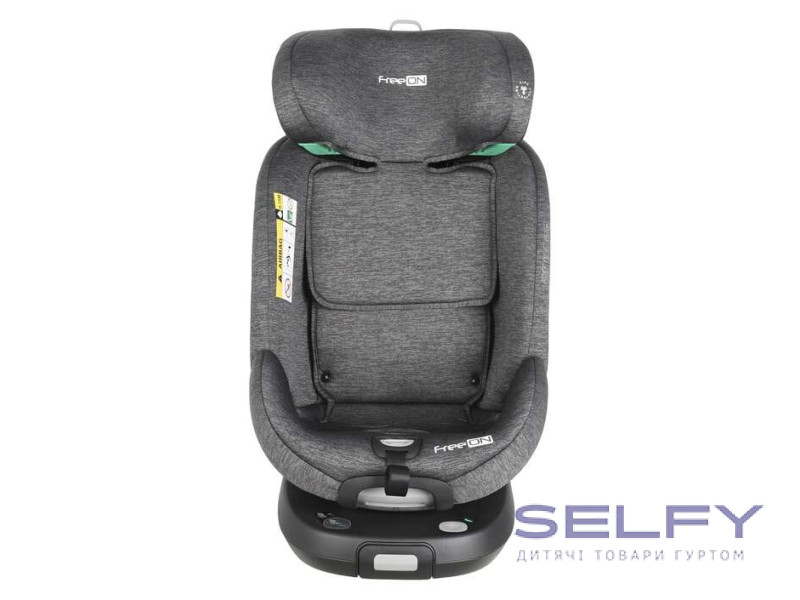 Автокресло FreeON LOTUS поворотность 360° i-size 40-125 см серый, Фото 8