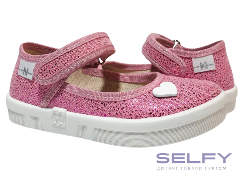 Diana 26-32 розовая, брошь сердце, Фото 1