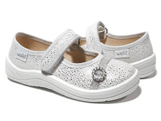 Аліна 24-30 біла, брошка по-розмірно