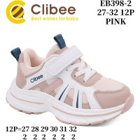 Кросівки дитячі Clibee EB398 pink 27-32 по- розмірно