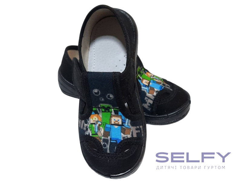 Міша 24-30 чорний. чорна підошва, minecraft 2, Фото 3