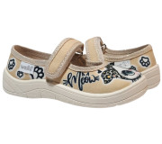 Аліна 24-30 пісочна, бежева підошва, котик