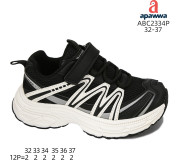 Кросівки дитячі Apawwa ABC2334P black 32-37