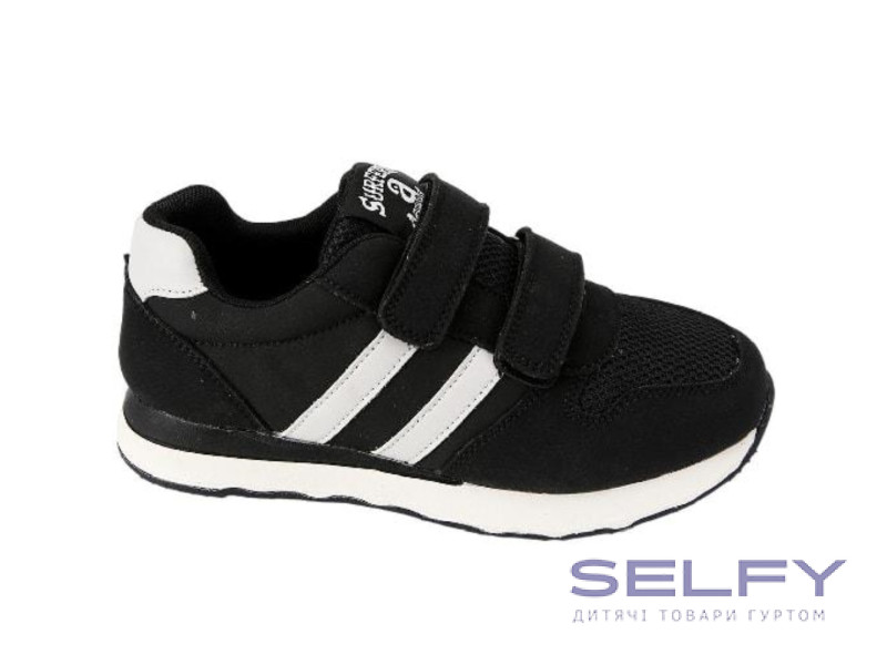 Кроссовки детские Apawwa ABC1932P black 26-31, Фото 1