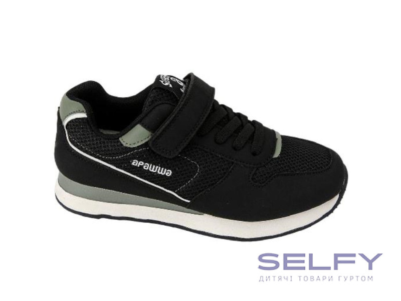 Кросівки дитячі Apawwa ABC1922P black 26-31, Фото 1