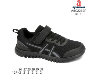 Кроссовки детские Apawwa ABC2262P black 26-31