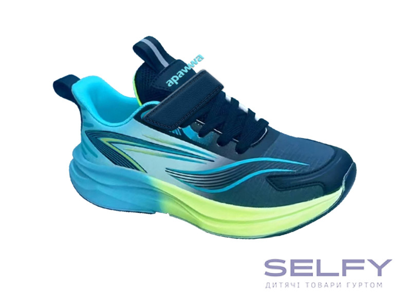 Кросівки дитячі Apawwa ABC2613R navy-blue 33-38, Фото 1