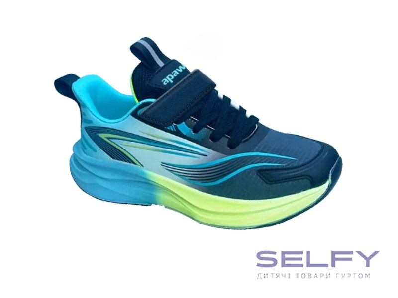 Кросівки дитячі Apawwa ABC2613R navy-blue 33-38, Фото 1