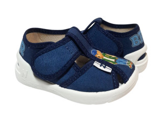 Pitter 20-25 синий, polo мишка