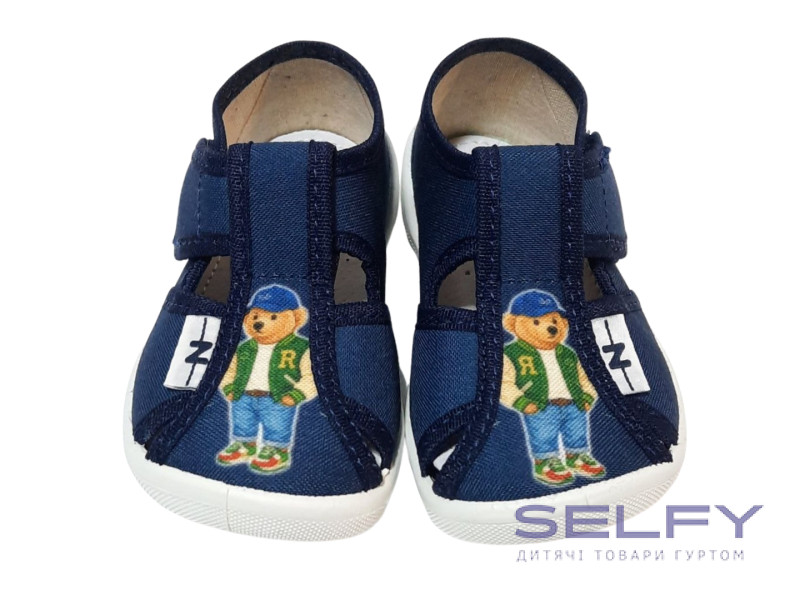 Pitter 20-25 синий, polo мишка, Фото 3