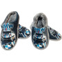 Тапочки Memory Waldi Home 24-33 синие, БМВ (24-27 закрыты, 28-33 открыты)