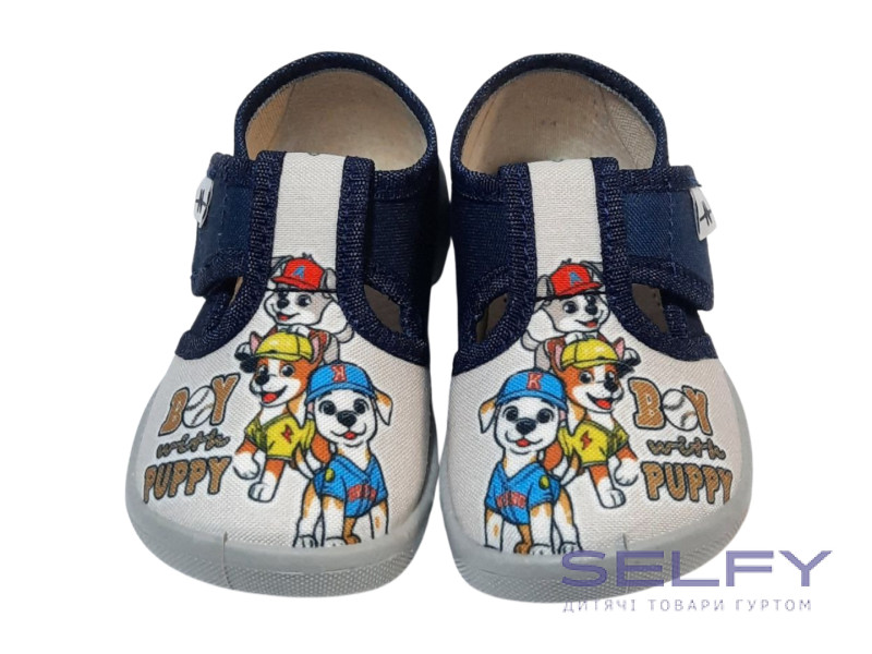 Romeo 20-25 синій, сіра підошва, puppy, Фото 3 Romeo 20-25 синій, сіра підошва, puppy, Фото 3