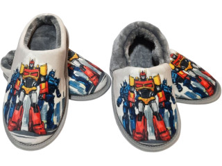 Тапочки Memory Waldi Home 24-33 cірі, трансформери (24-27 закриті, 28-33 відкриті)