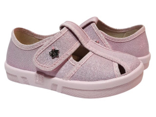 Merlin 26-32 рожева, рожева підошва, брошка зірка