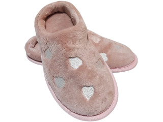 Тапочки Memory Waldi Home 30-37 рожеві, сердечка