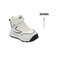 Хайтопи зимові Clibee HB573 white 27-32