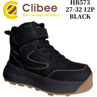 Хайтопи зимові Clibee HB573 black 27-32
