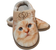 Тапочки Memory Waldi Home 30-37 бежева, королева-котик