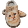 Тапочки Memory Waldi Home 30-37 бежева, королева-котик