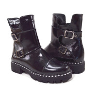 Черевики дитячі Пепік 3064-1 шкіра/замш, чорний, байка 31 розмір