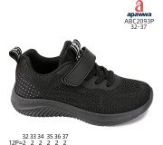 Кроссовки Apawwa ABC2093P black-b 32-37