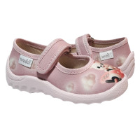 Катя 21-27 рожева, рожева підошва, ведмедик