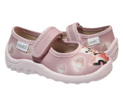 Катя 21-27 рожева, рожева підошва, ведмедик