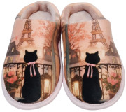 Тапочки Memory Waldi Home 30-37 рожева, Париж