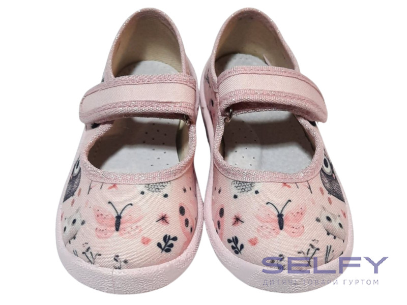 Катя 21-27 рожева, рожева підошва, сови, Фото 3