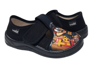 Гріша 24-30 чорний, чорна підошва, Тез по-розмірно