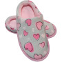 Тапочки Memory Waldi Home 30-37 бежева, сердечка