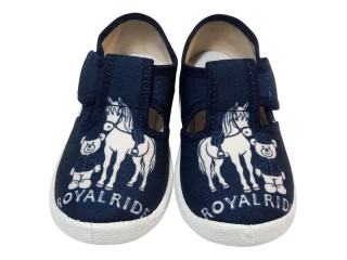 Рома 21-27 сині, біла підошва, поні