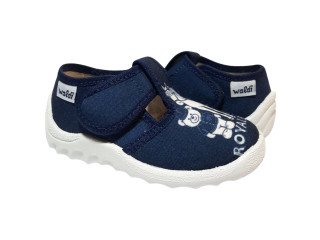 Рома 21-27 сині, біла підошва, поні