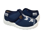 Рома 21-27 сині, біла підошва, поні