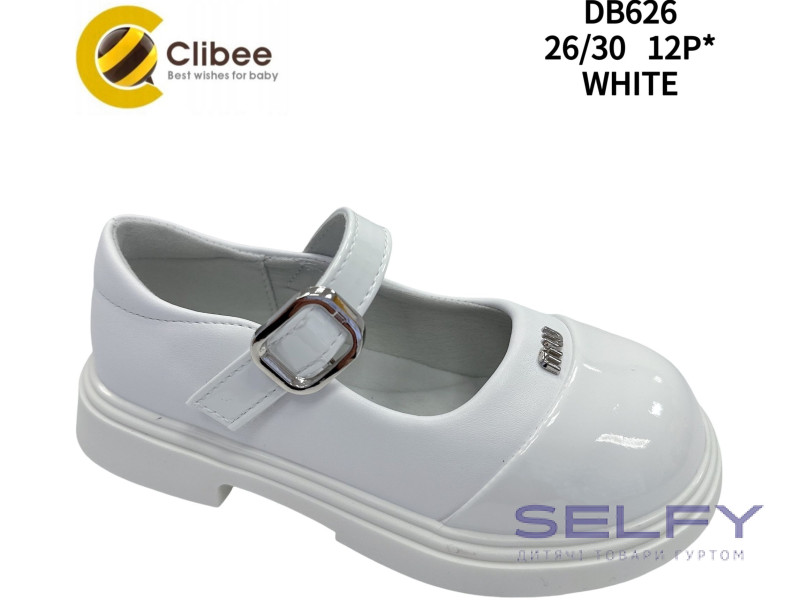 Туфлі Clibee DB626 white 26-30 по-розмірно, Фото 1