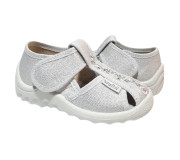 Маша 21-27 білий, біла підошва, квіточки